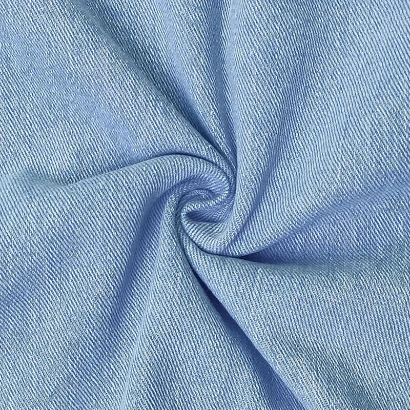 Damen Kleid | Ärmellos Denim Mini