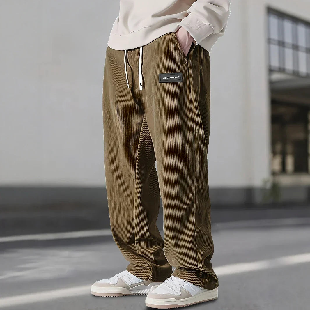Herrenhose | Weite Passform Kordelzug