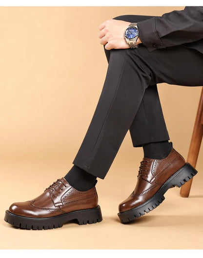 Herrenschuhe | Dekoratives Lochmuster