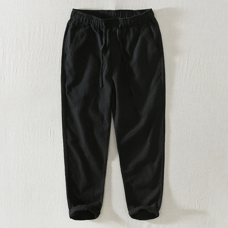 Herrenhose | Elastischer Bund Kordelzug