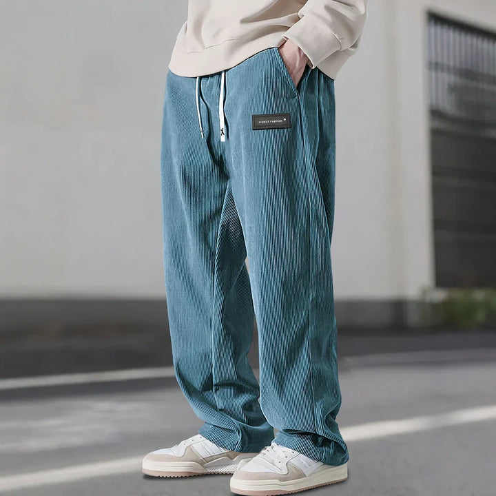 Herrenhose | Weite Passform Kordelzug