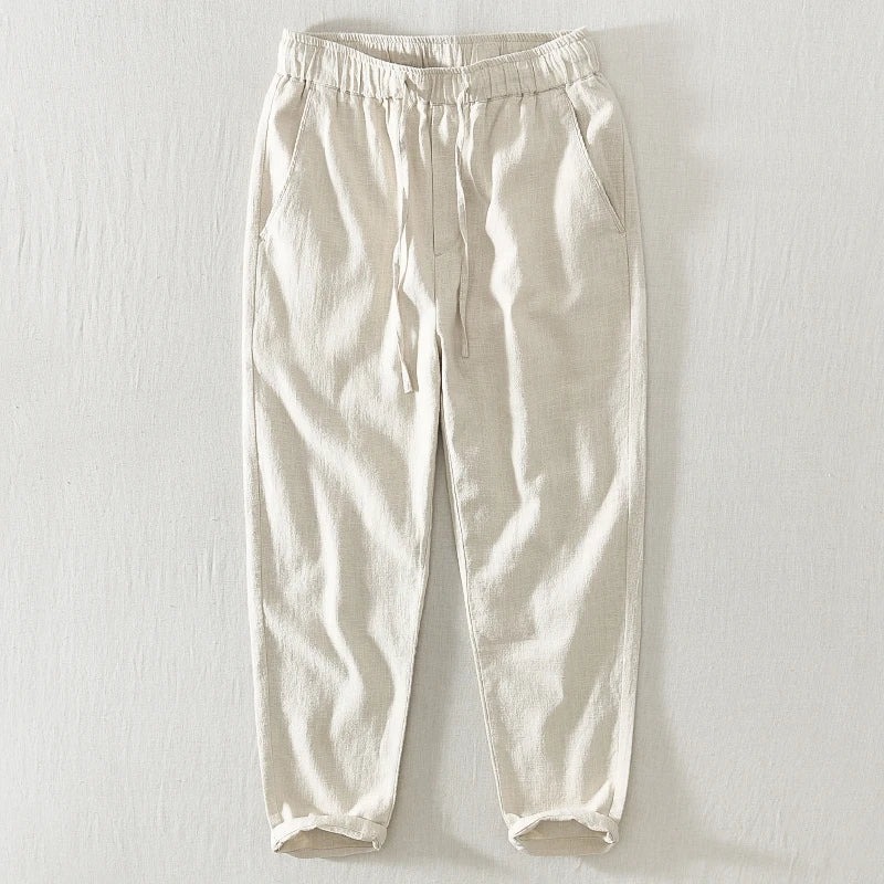 Herrenhose | Elastischer Bund Kordelzug