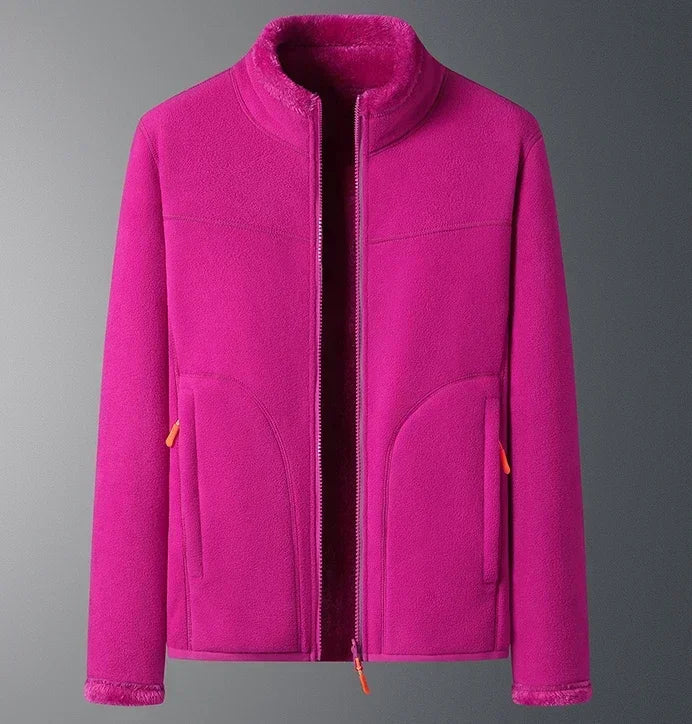 Skijacke Damen | Fleecejacke mit Reißverschluss