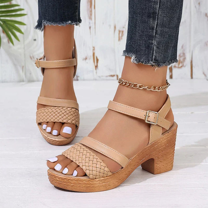 Damen Sandalen | Absatz Blocksohle