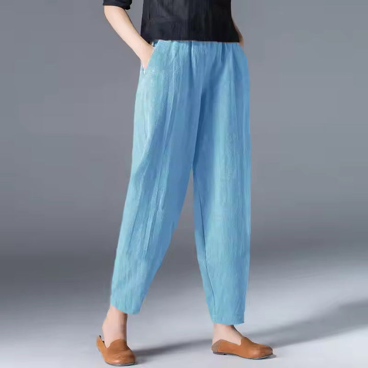 Damen Hosen | Schmal zulaufend mit elastischem Bund