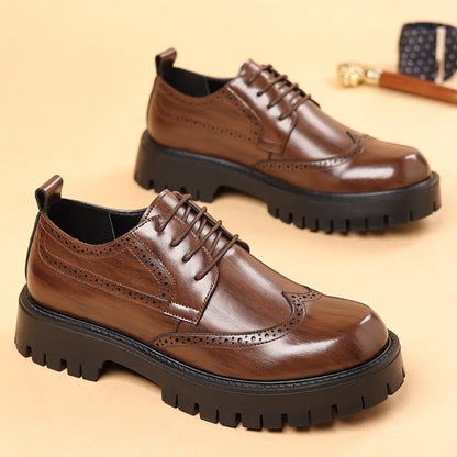 Herrenschuhe | Dekoratives Lochmuster
