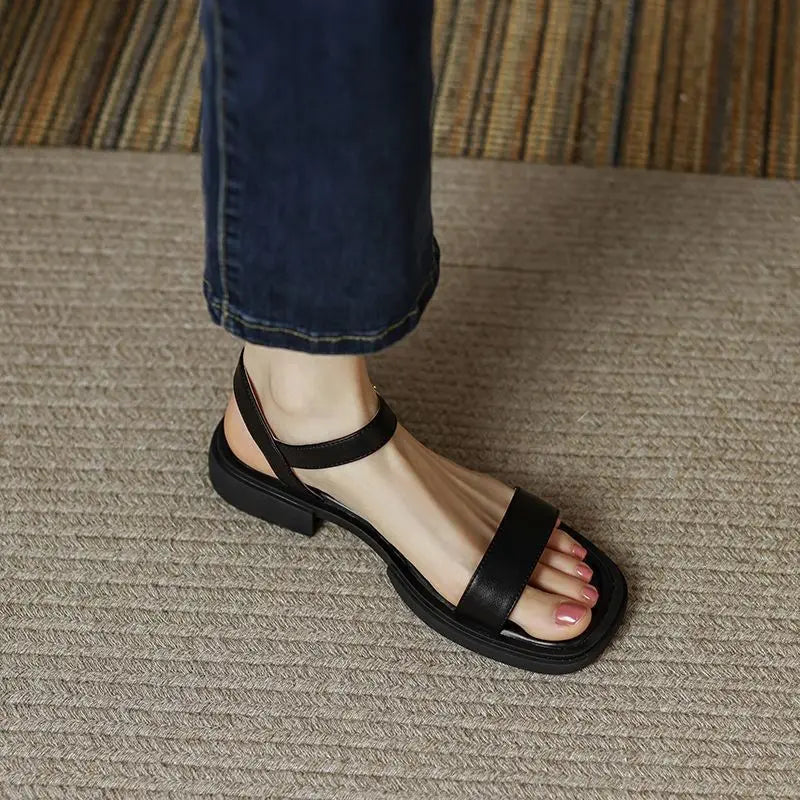 Damen Sandalen | Riemen mit Knöchelverschluss