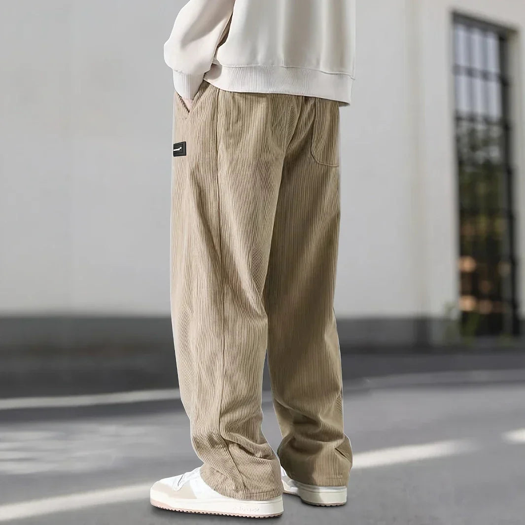 Herrenhose | Weite Passform Kordelzug