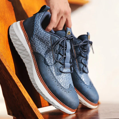 Herren Sneaker | Struktur Design Schnürung