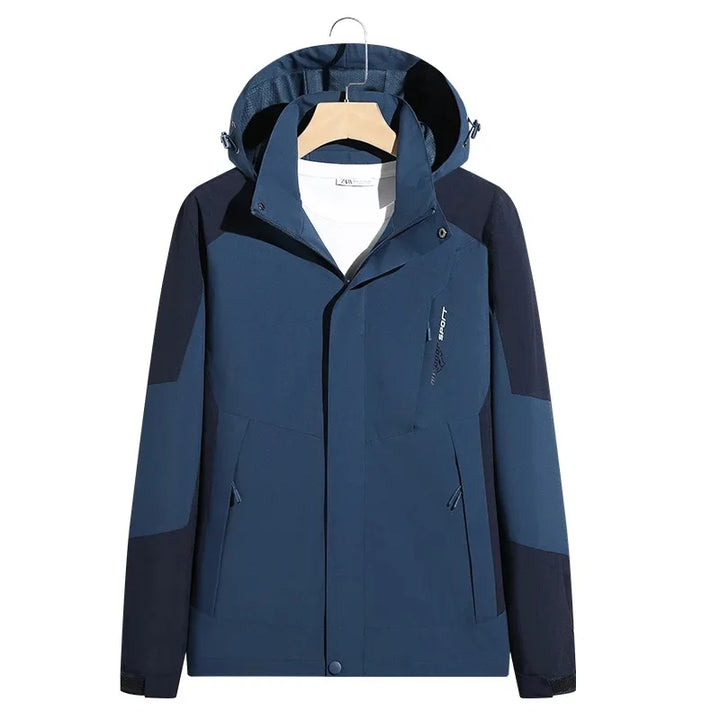 Skijacke | Zweifarbige Kapuzenjack