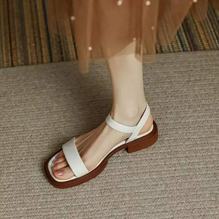 Damen Sandalen | Riemen mit Knöchelverschluss