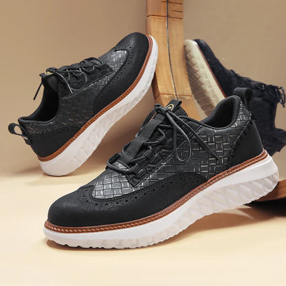 Herren Sneaker | Struktur Design Schnürung