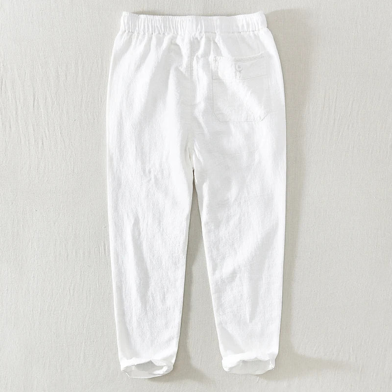 Herrenhose | Elastischer Bund Kordelzug