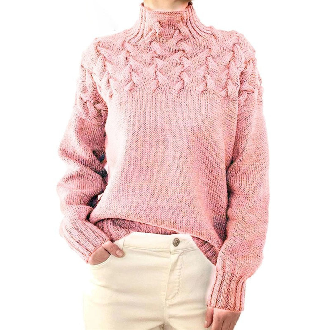 Damen Strickpullover Mit Rollkragen | Zeitloser Stil