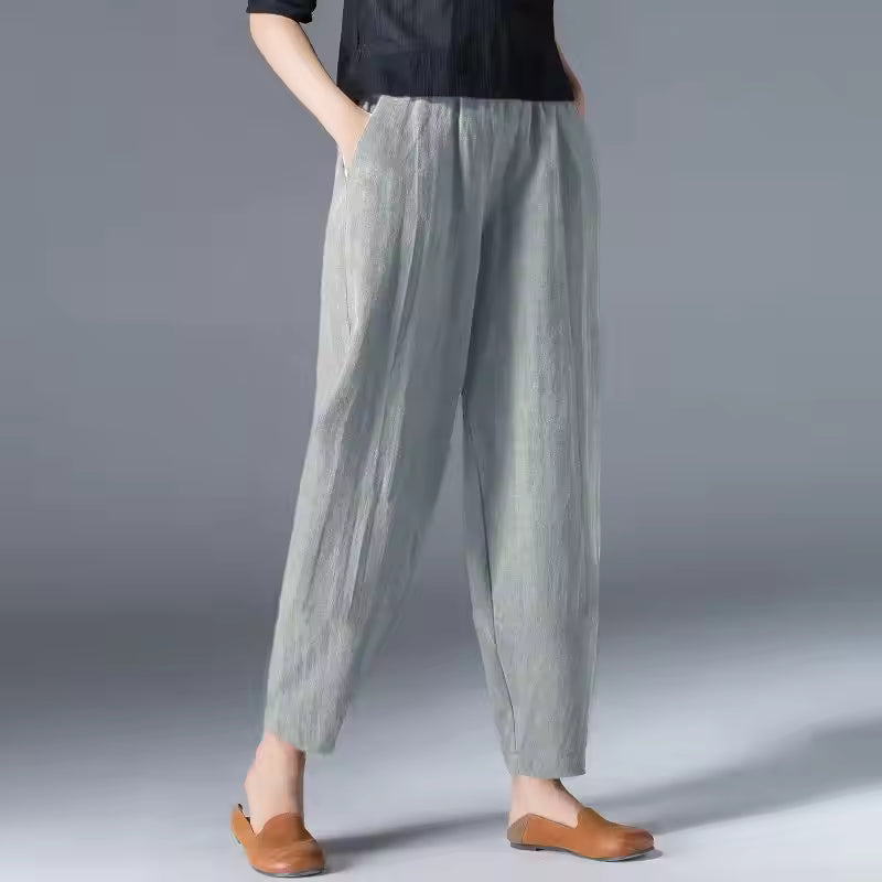 Damen Hosen | Schmal zulaufend mit elastischem Bund