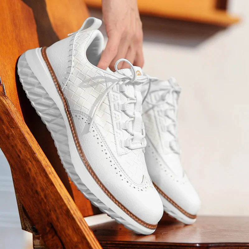 Herren Sneaker | Struktur Design Schnürung