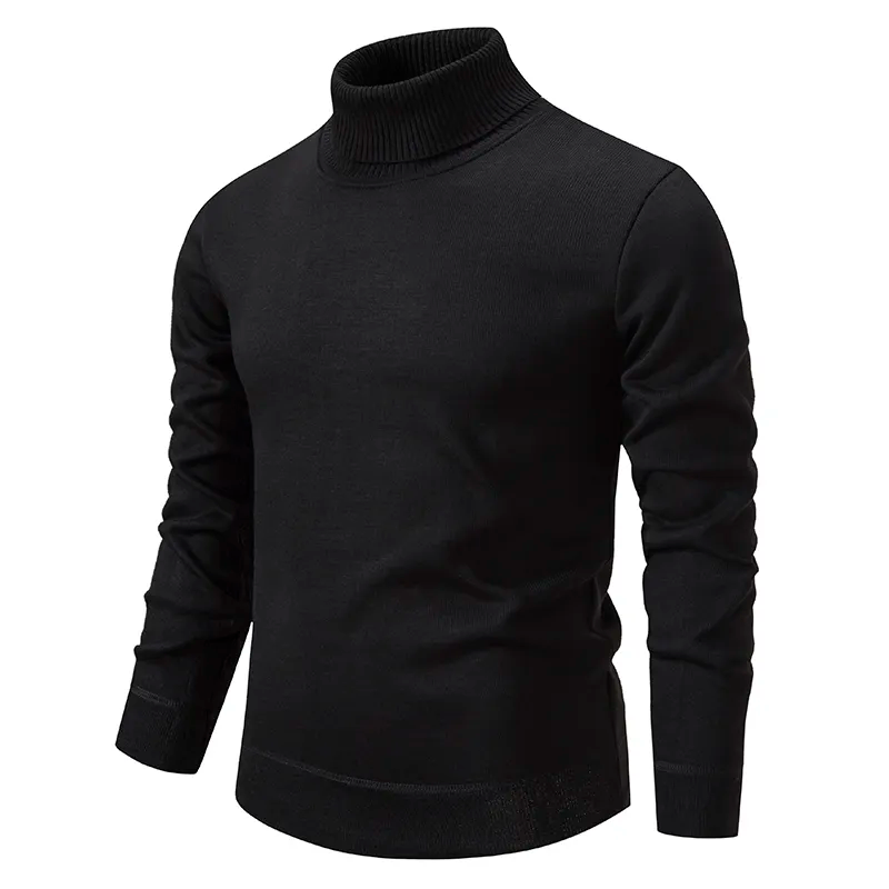 Pullover Herren Rollkragen | Langarm Klassisches Design