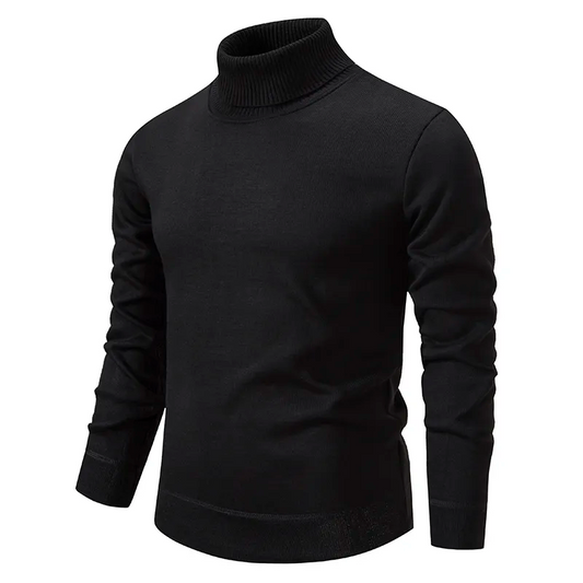 Pullover Herren Rollkragen | Langarm Klassisches Design