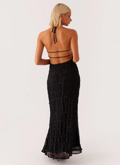 Damen Kleid | Halter-Ausschnitt Design