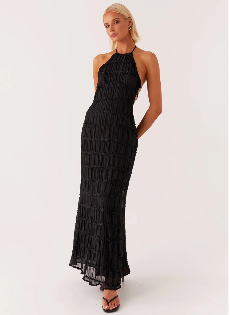 Damen Kleid | Halter-Ausschnitt Design