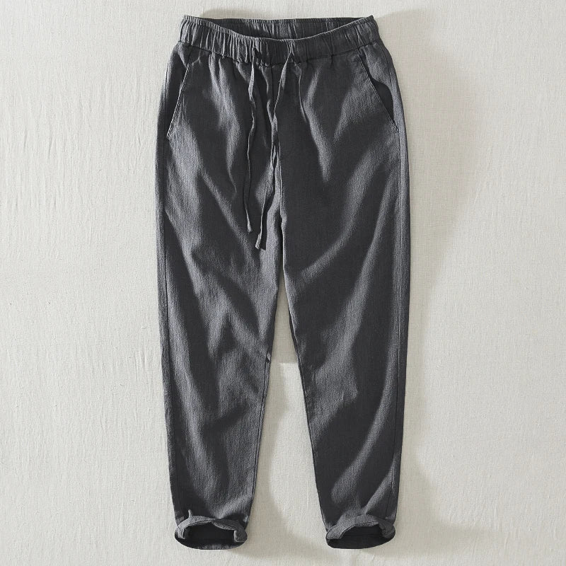 Herrenhose | Elastischer Bund Kordelzug
