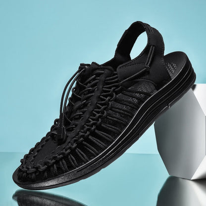 Herrenschuhe | Sommer Flechtdesign