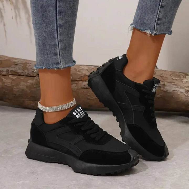 Damen Sneaker | Schnürung Profilsohle