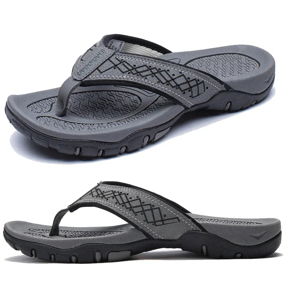 Herren Sandalen | Zehentrenner Profilsohle