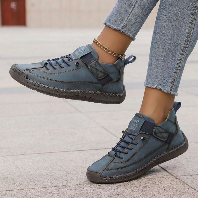 Damen Sneaker | Schnürung mit Klettverschluss