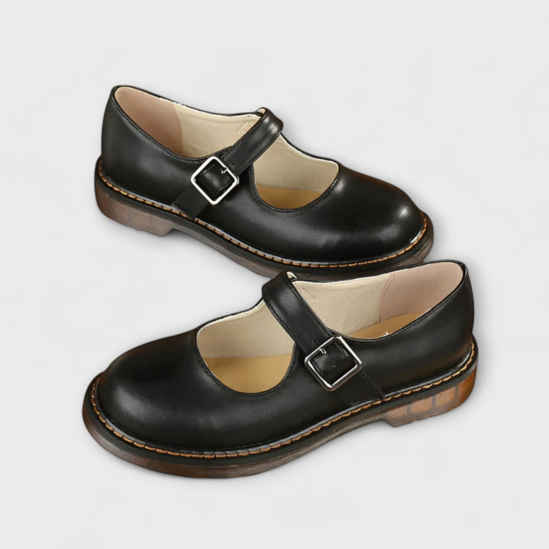 Damen Mary-Jane Schuhe | Riemen mit Schnalle