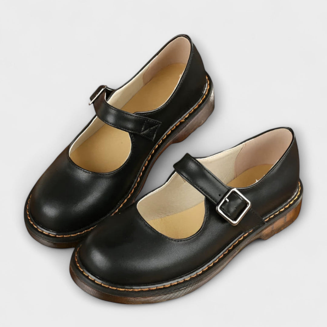 Damen Mary-Jane Schuhe | Riemen mit Schnalle