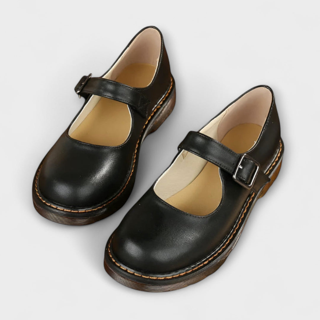 Damen Mary-Jane Schuhe | Riemen mit Schnalle