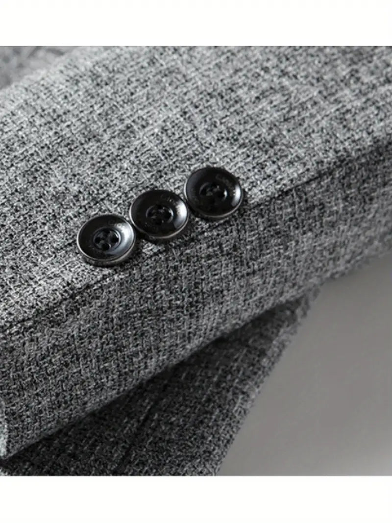 Herren Blazer | Einreiher Revers Struktur
