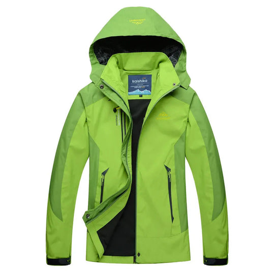 Damen Outdoor Regenjacke mit Kapuze | Wasserdicht & Winddicht