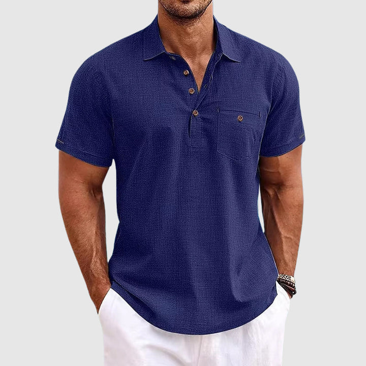 Herren Poloshirt | Kurzarm Brusttasche