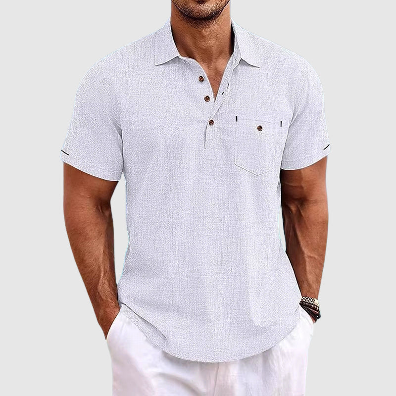 Herren Poloshirt | Kurzarm Brusttasche
