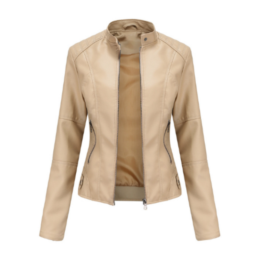 Damen Übergangsjacke | Slim Fit Mit Stehkragen