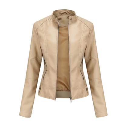 Damen Übergangsjacke | Slim Fit Mit Stehkragen