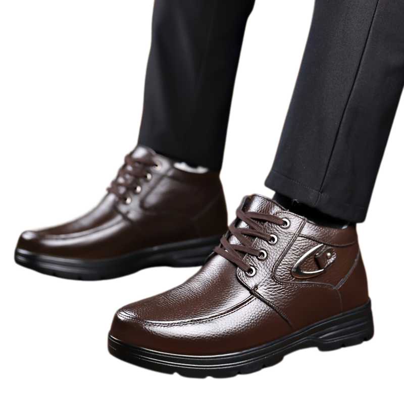 Winterschuhe Herren | Niedrig geschnitten mit runder Zehenkappe