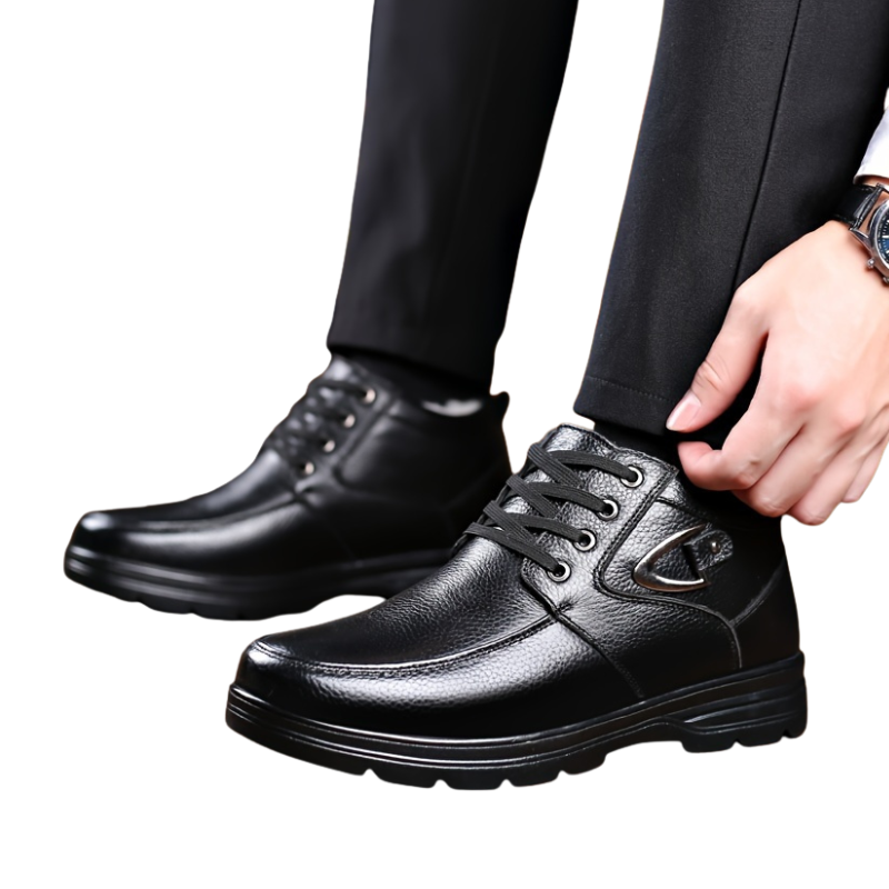 Winterschuhe Herren | Niedrig geschnitten mit runder Zehenkappe