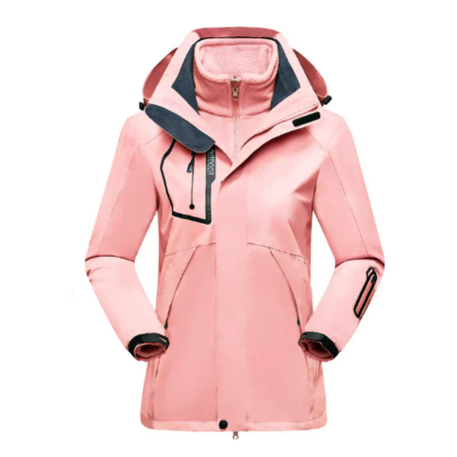 Skijacke Damen | Funktionale Jacke mit Kapuze