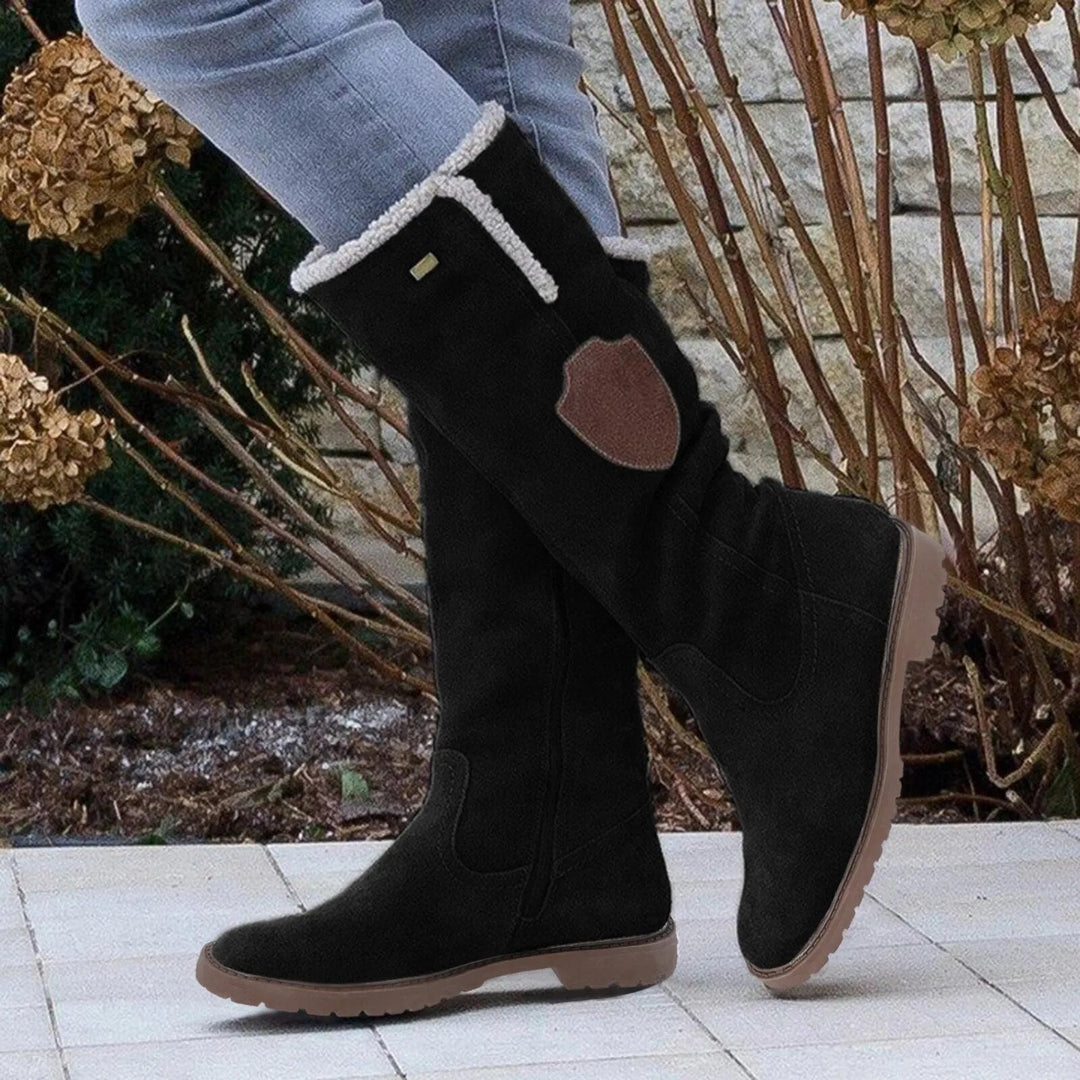 Stiefel Damen Winterstiefel | Gefütterter Schaft Mit Profilsohle