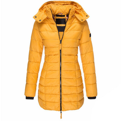 Winterjacke Damen Modische Daunenjacke | Mit Kapuze