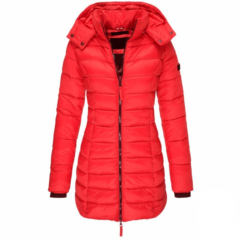 Winterjacke Damen Modische Daunenjacke | Mit Kapuze