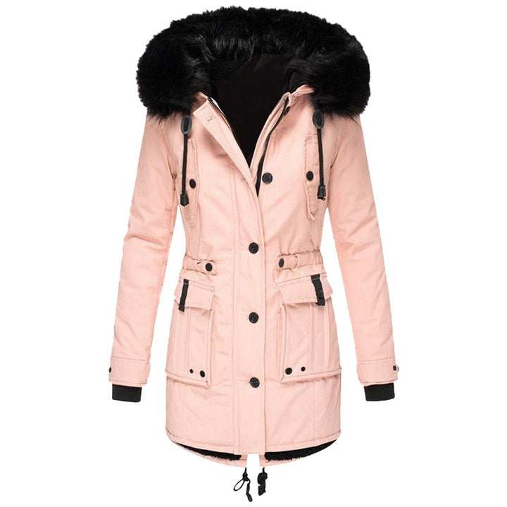 Winterjacke Damen Eleganter Wintermantel | Lang