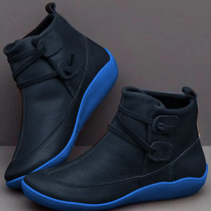 Stiefel Herren| Mit Profilsohle und Klettverschluss