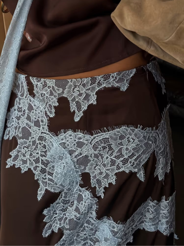 Damen Zweiteiler | Halter Oberteil und Rock