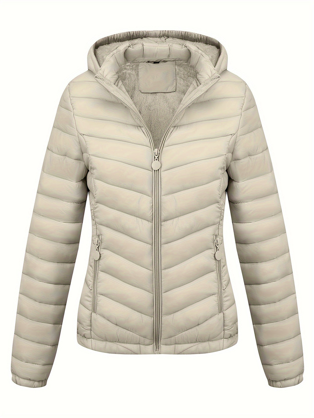 Damen Winterjacke Elegante Übergangsjacke | Mit Reißverschluss