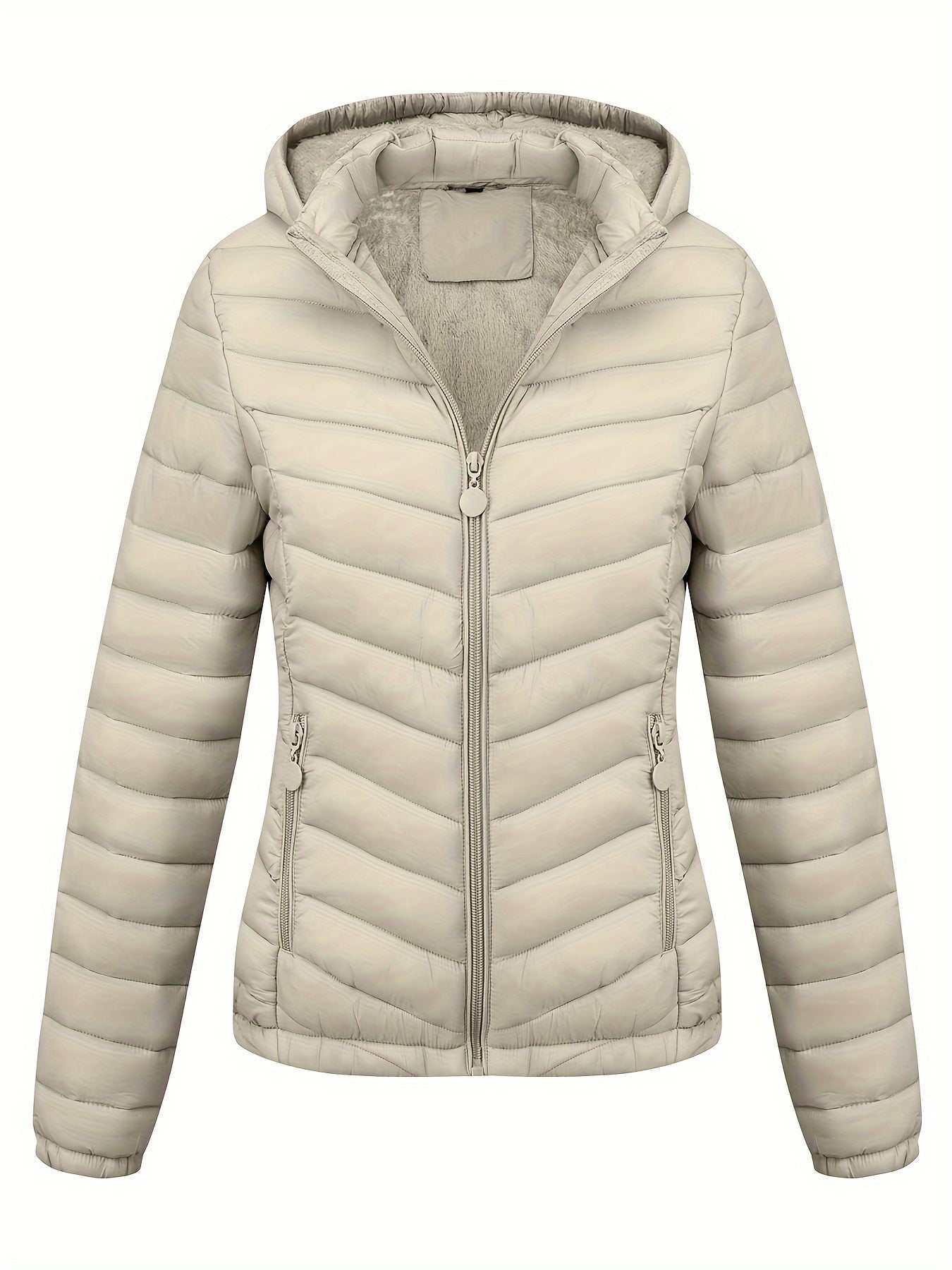 Damen Winterjacke Elegante Übergangsjacke | Mit Reißverschluss