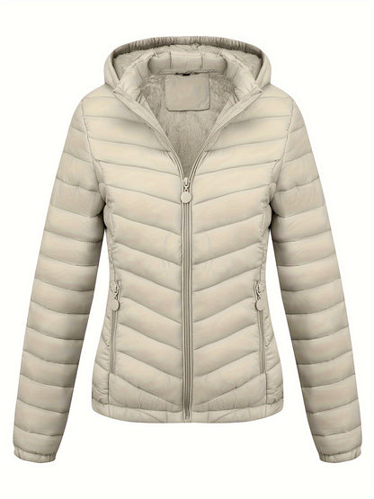 Damen Winterjacke Elegante Übergangsjacke | Mit Reißverschluss